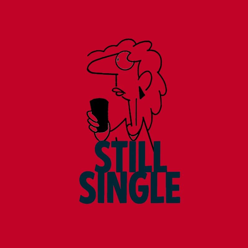 Single aber nicht alleine Geschenk Geschenkidee