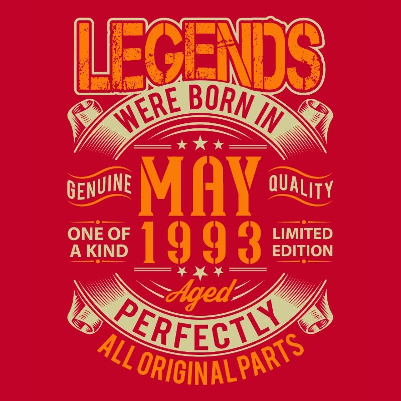 1993 May Birthday Legend