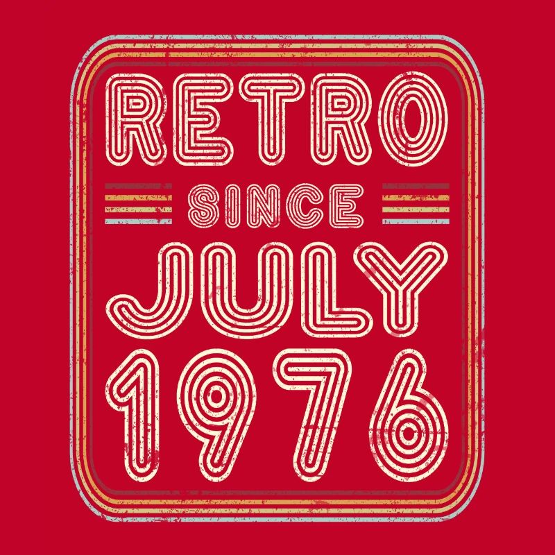 Geburtstag Juli 1976 Retro Geschenk