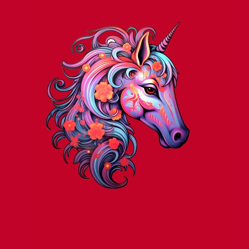 Conception esthétique de licorne