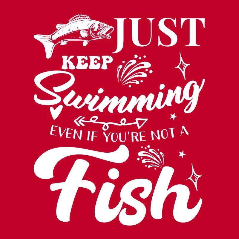 Just keep swimming even if you don't have a fish