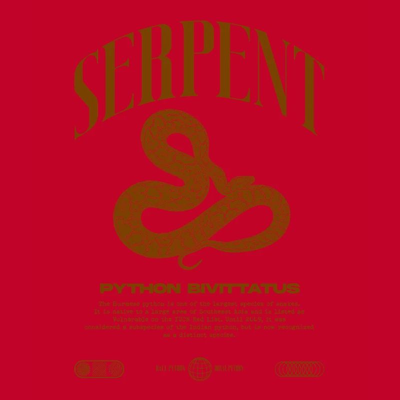 Python Birman Moderne Reptile Keeper Streetwear