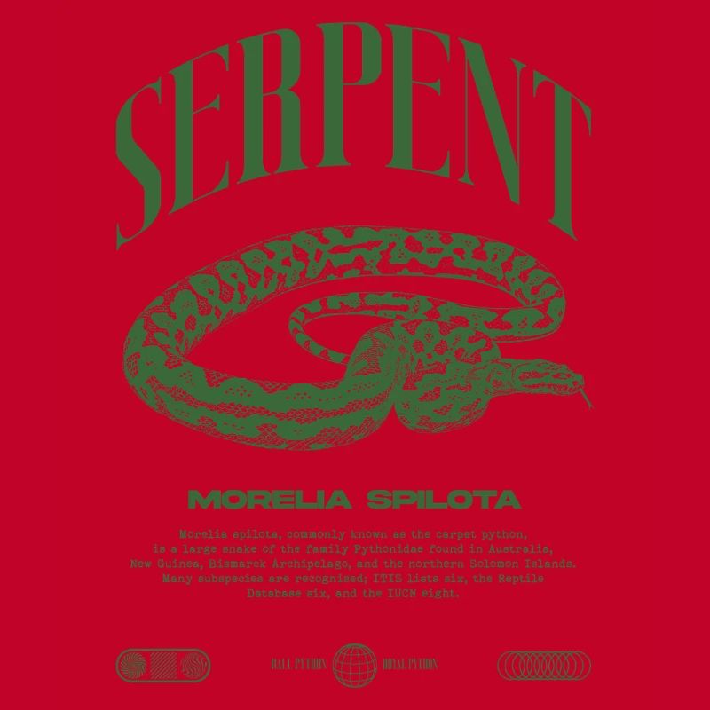 Teppich Python Moderne Reptile Keeper Streetwear