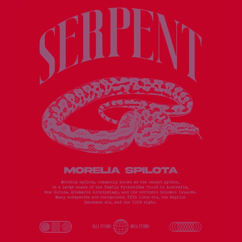 Teppich Python Moderne Reptile Keeper Streetwear