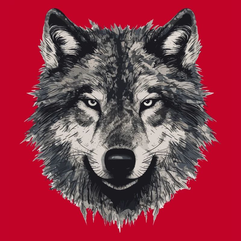 Wolf Wolf Head Scratch Marks Claws Wild