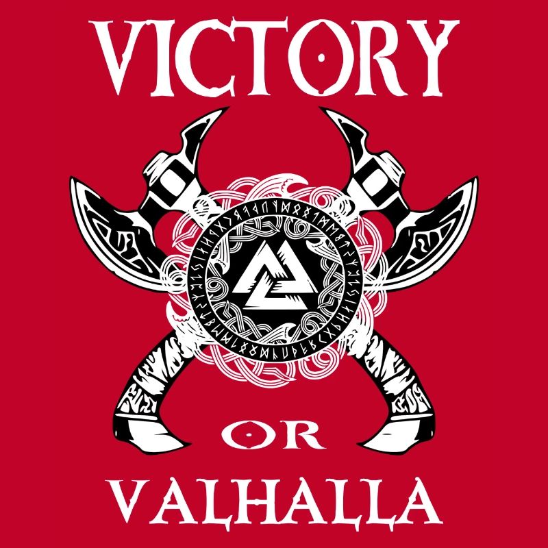 Wikinger Nordisch Symbol Walhalla Valhalla