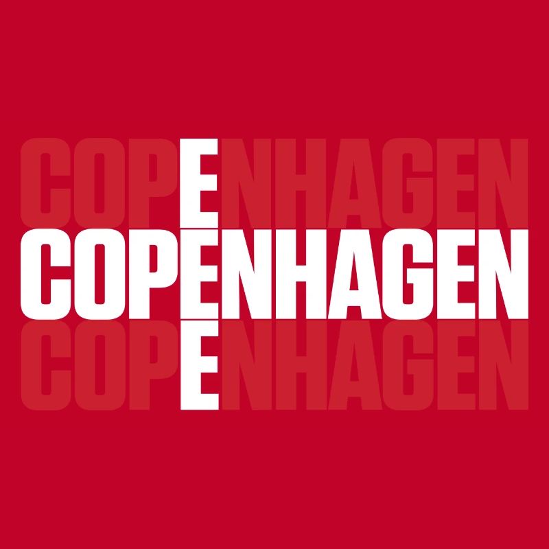 Copenhague Danemark Drapeau