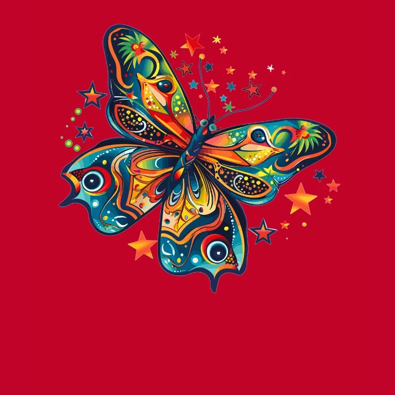 Sternenschmetterling Fantasie