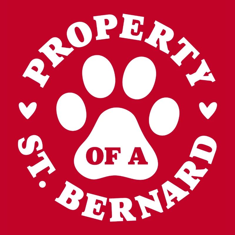 Eigentum eines Bernhardiners
