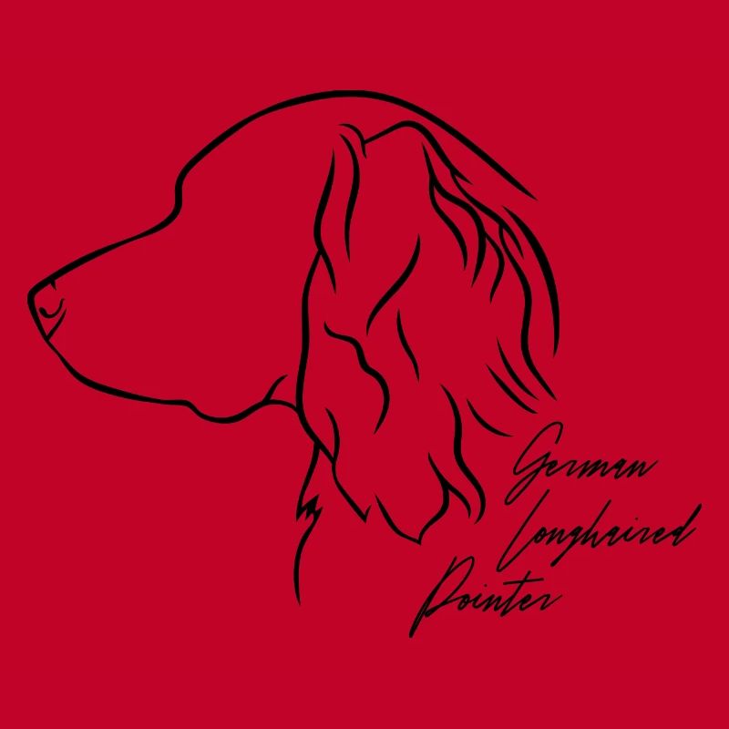 German Longhaired Pointer Profil Hunde Wilsigns