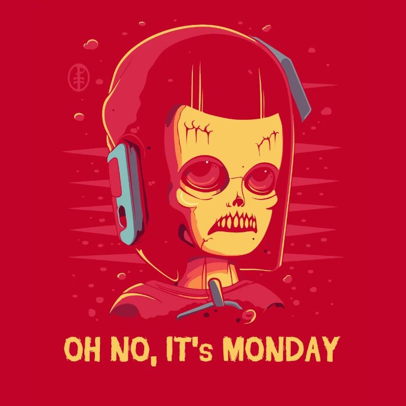 Oh no, it's Monday: office work