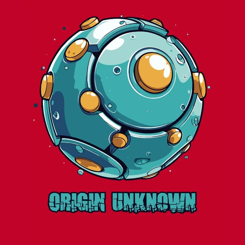 Round unknown object, origin unknown