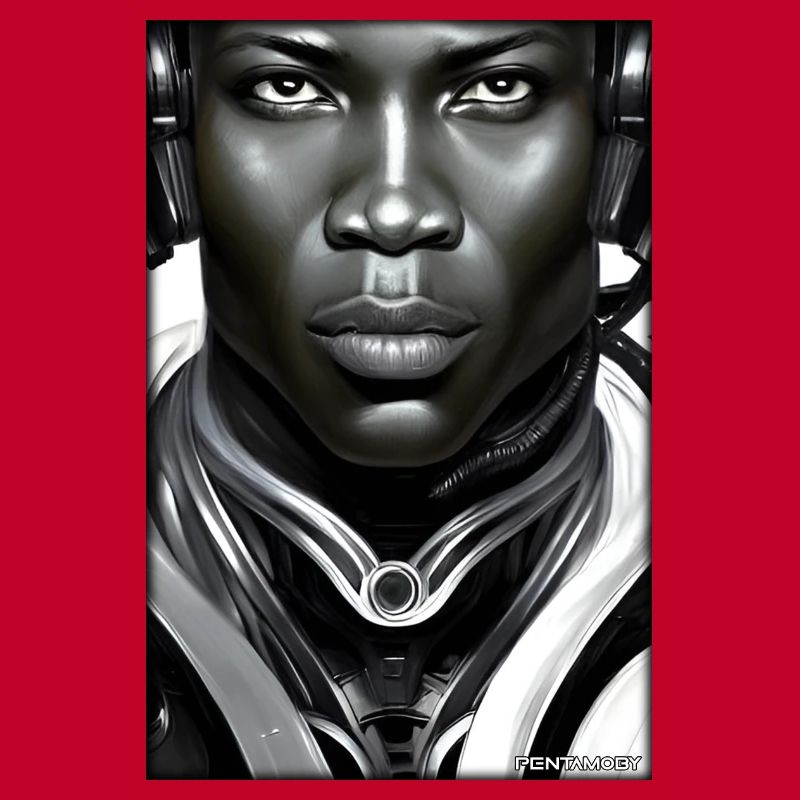 Cyborg Man Future Sci-Fi Machine Technology