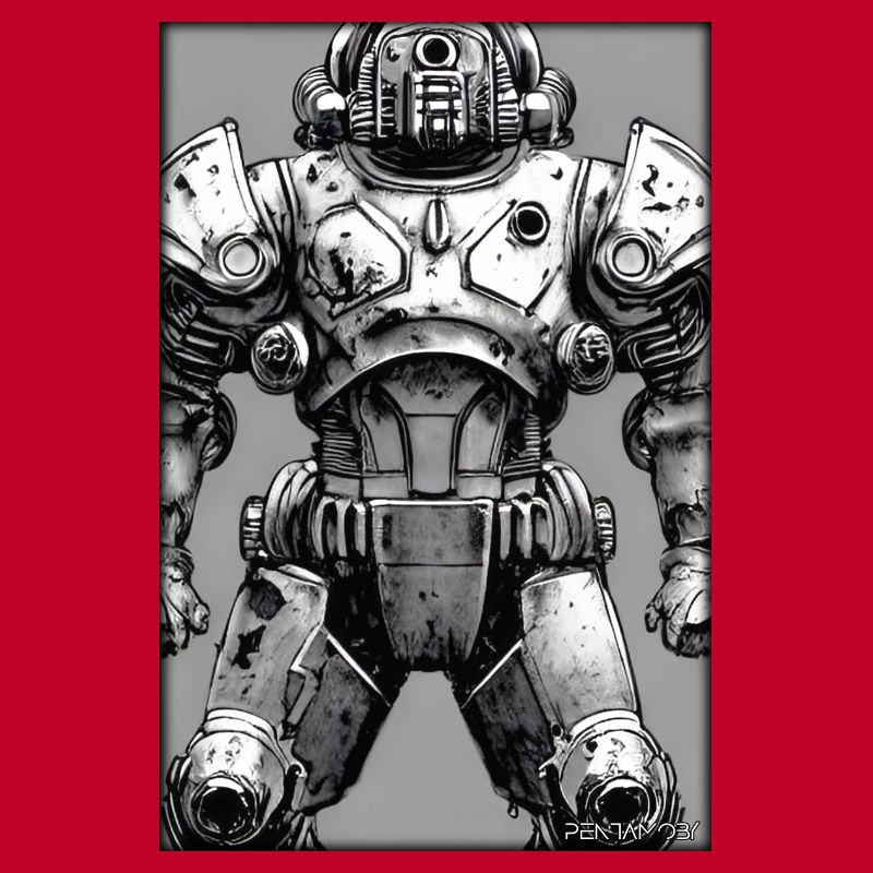 Kampfbot Robot Super Soldier Machine Warrior