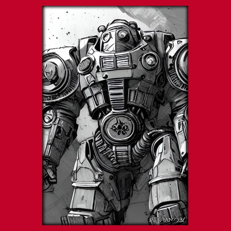 Kampfbot Robot Super Soldier Machine Warrior