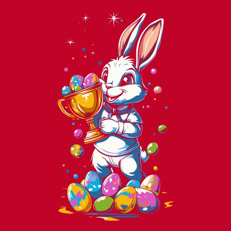 Easter Bunny Easter Eggs Egg Hunt Winner Cup