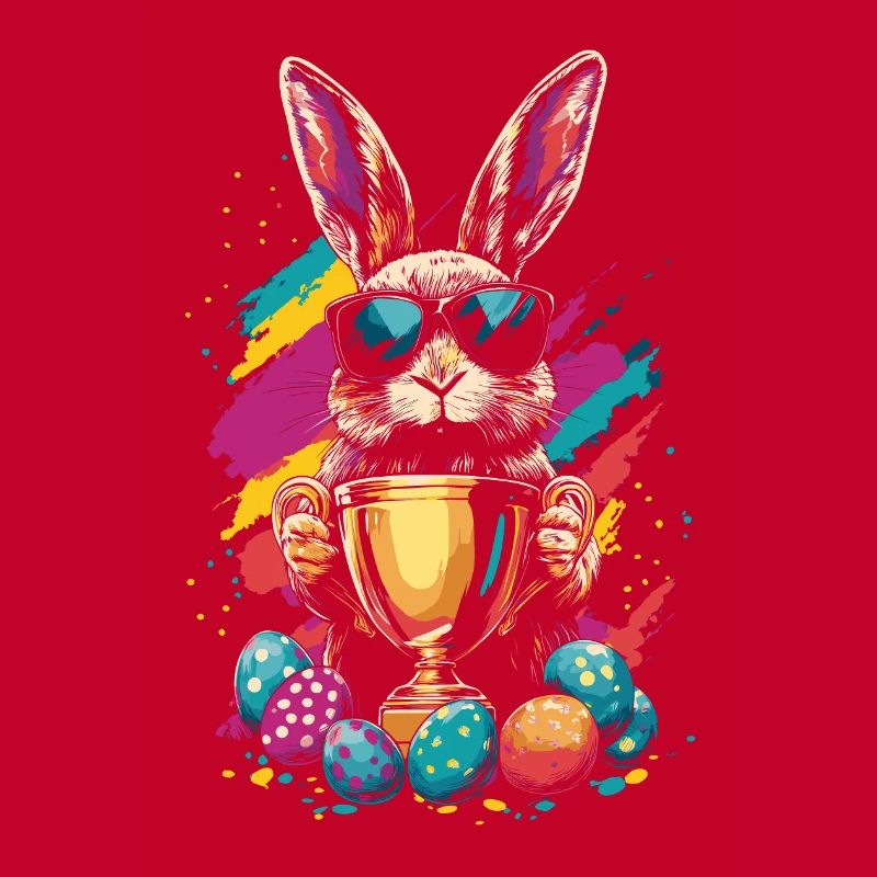 Easter Bunny Easter Eggs Egg Hunt Winner Cup