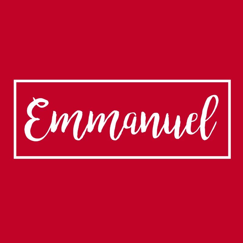 Emmanuel Gott ist mit uns Geschenk Idee