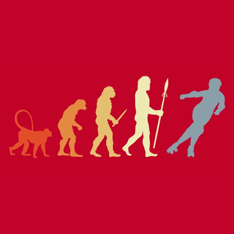 Vintage Roller Skates Evolution
