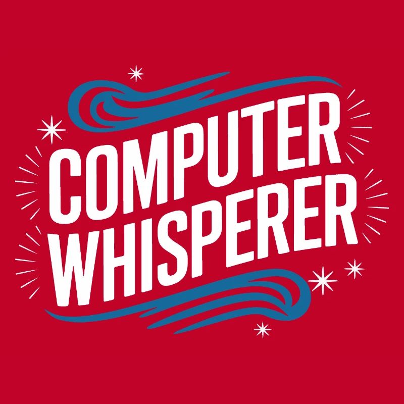 Technischer Support Computerfreak Nerd