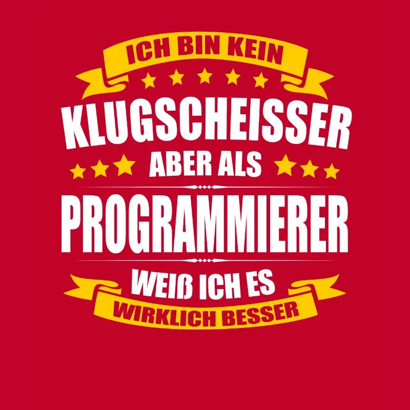 Ich Bin Kein Klugscheisser Programmierer Spruch IT