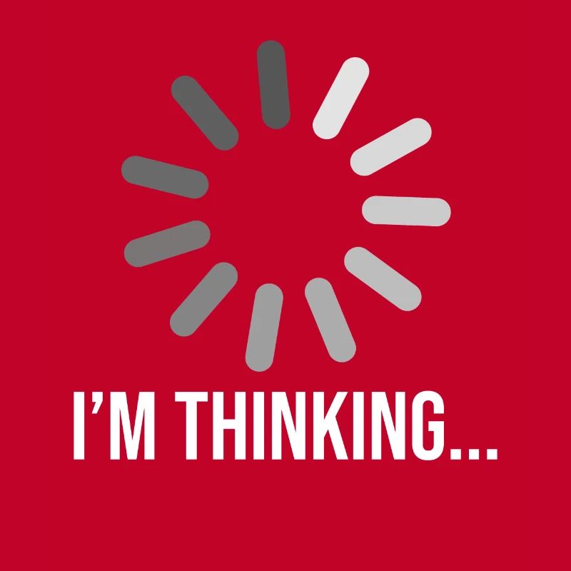I'm Thinking - Funny Computer Scientist Design
