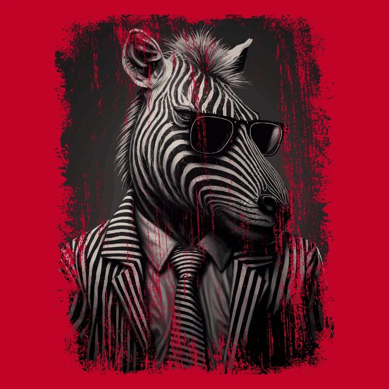 Extravagant zebra
