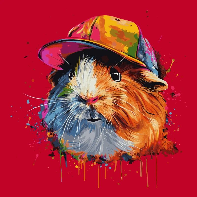 Cochon d’Inde cool