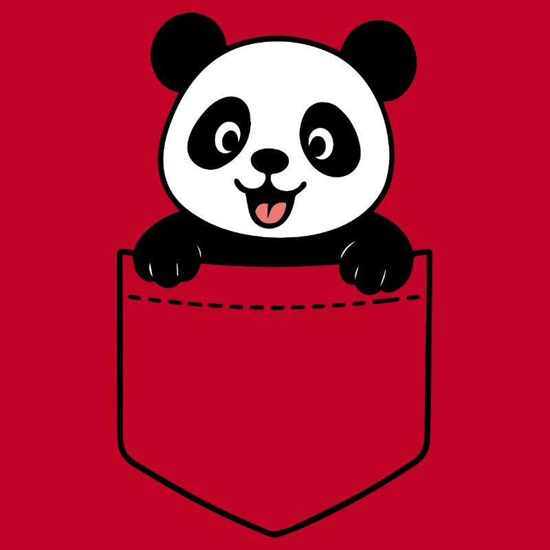 Panda heureux
