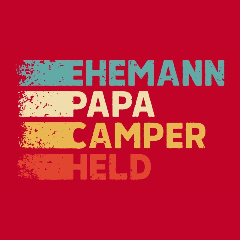 Camping Ehemann Papa Camper Held Wohnmobil