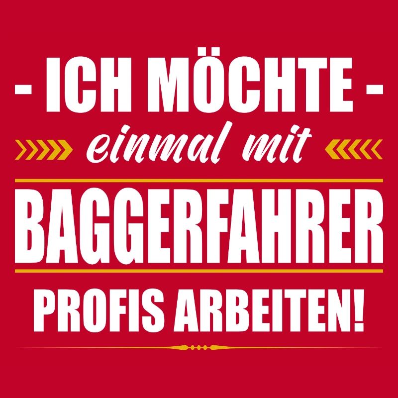 Einmal Mit Baggerfahrer Profis Arbeiten Baustelle