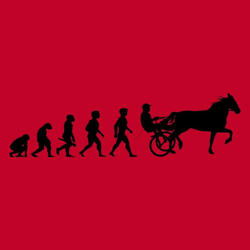 Evolution trot racing chevaux de course de chevaux