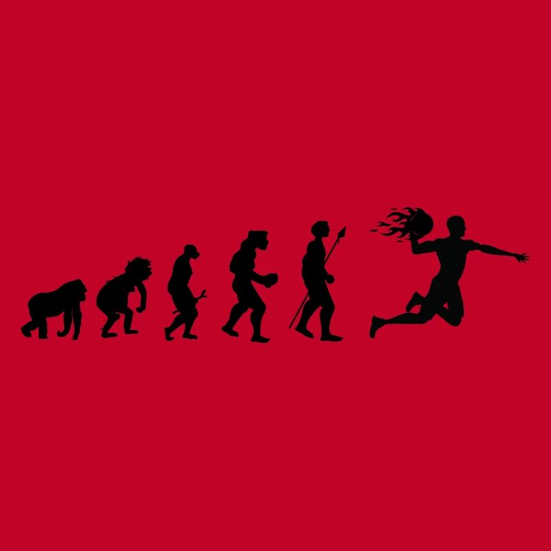 Handball evolution gift idea