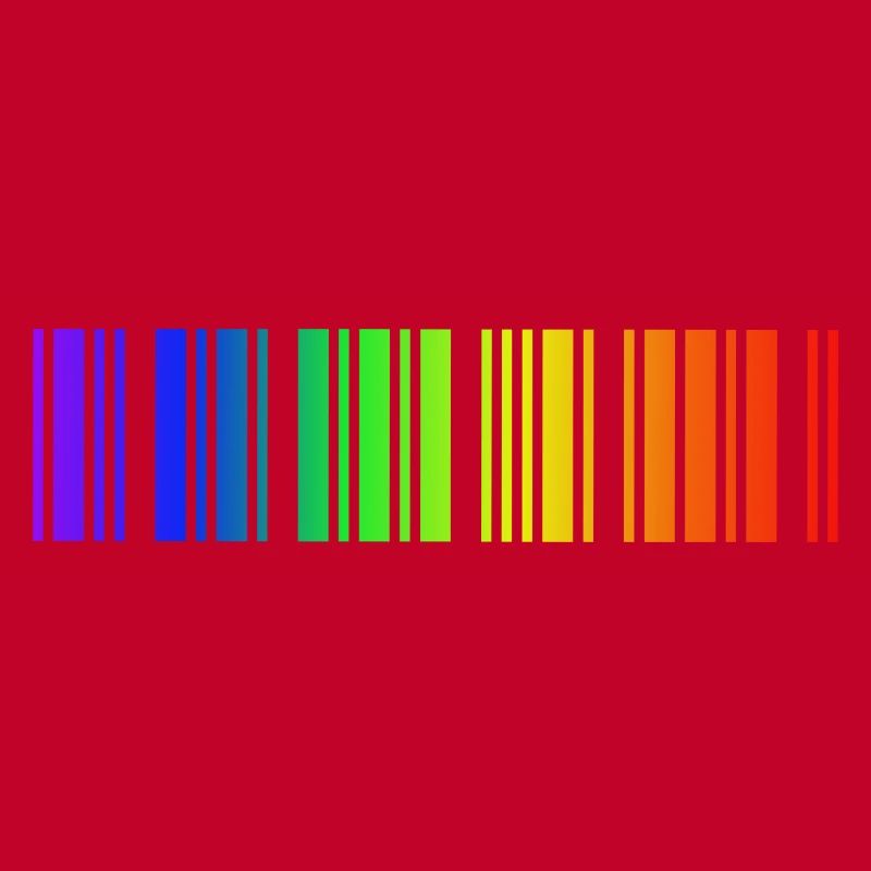 Regenbogen Strichcode, LGBT