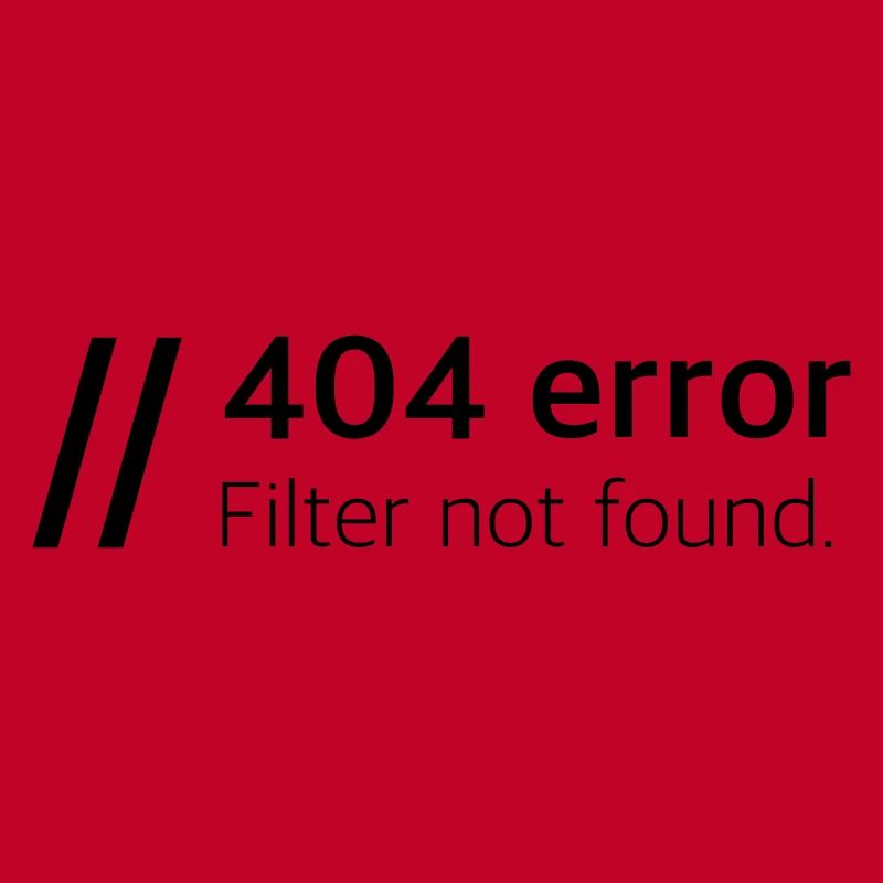 Filter not found