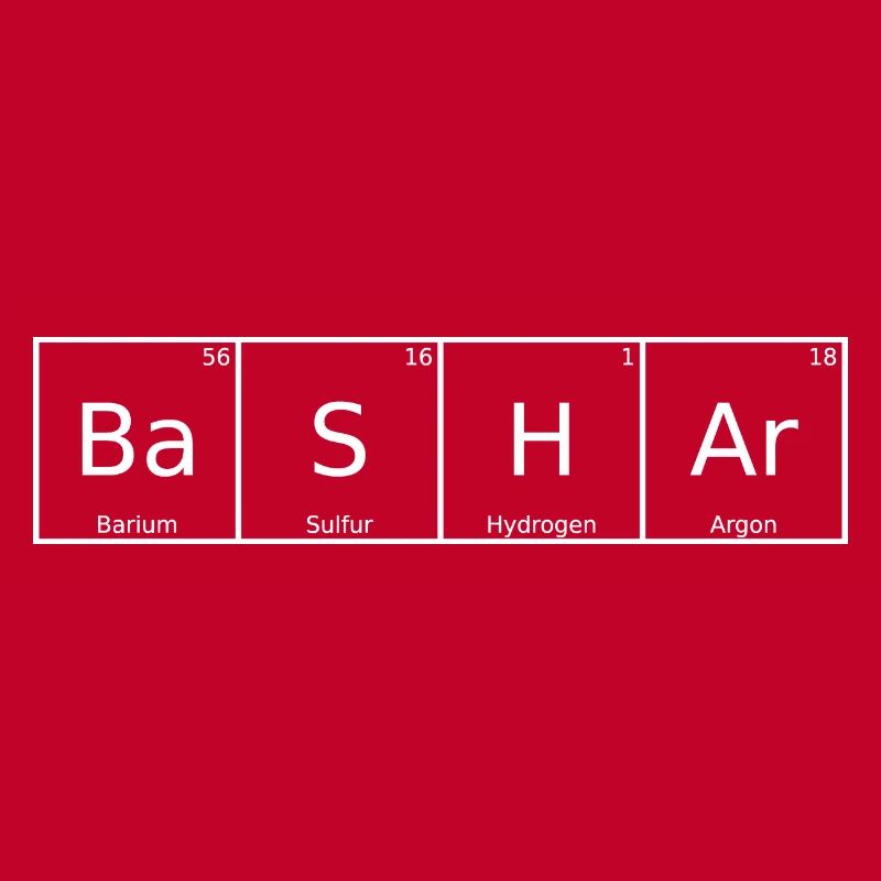 Bashar Name First Name Chemistry Periodic Table Elements