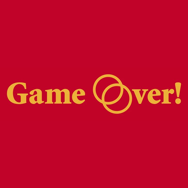 Game over Hochzeit Ehepaar Braut Bräutigam Ehering