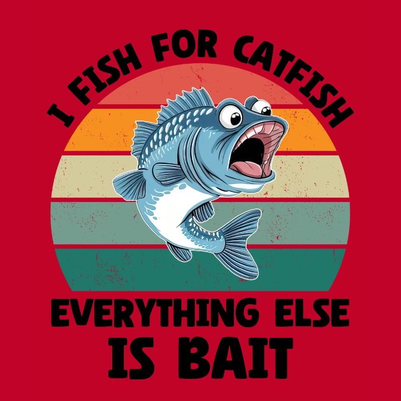 I Fish For Catfish Everything Else Is Bait