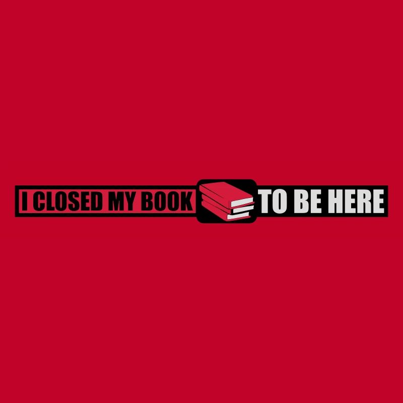 I closed my book