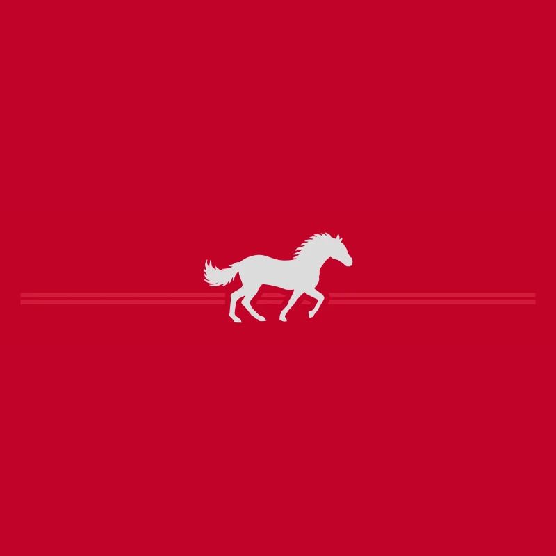 Cheval de course Stripe Line