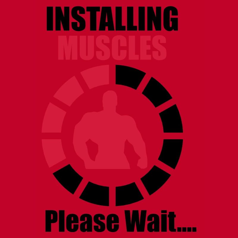 Installing Muscles (Loading) Funny Gym