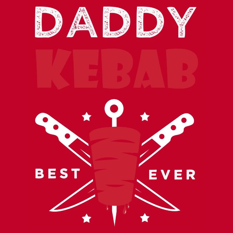 daddy kebab cadeau papa chef meilleur kebab