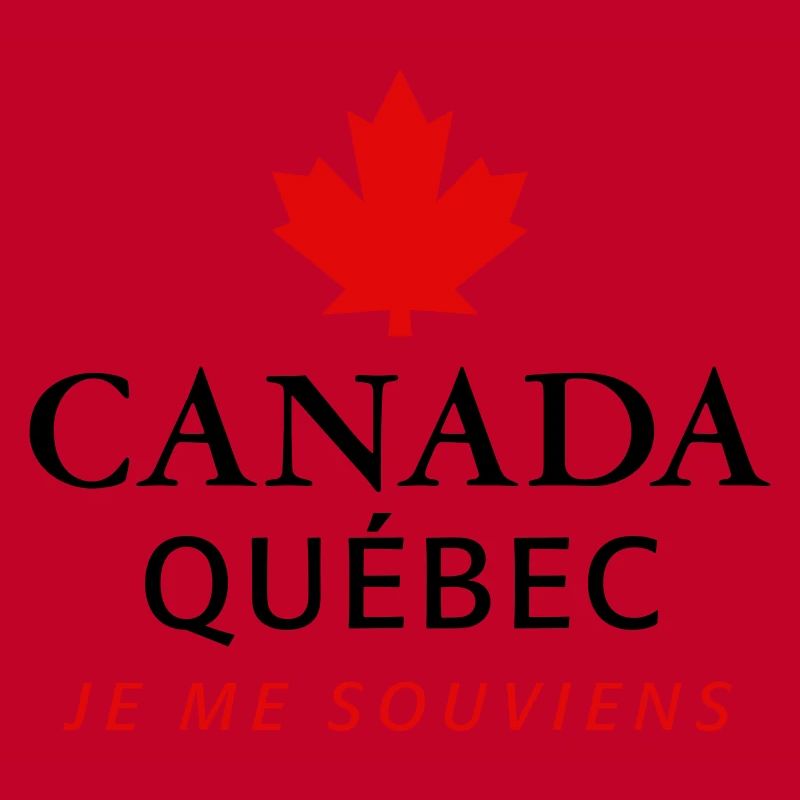 Kanada Quebec Maple Leaf Ahornblatt I love Canada