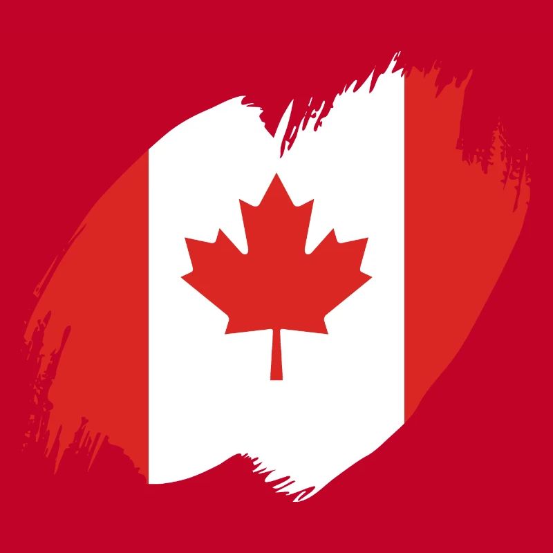 Drapeau du Canada Feuille d’érable Drapeau canadien Canada