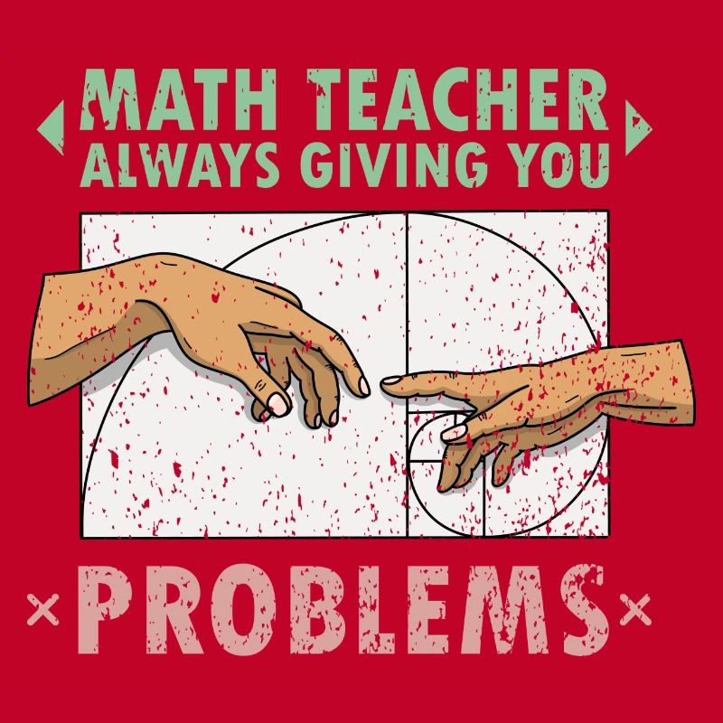 Fibonacci Math Teacher Art Creation