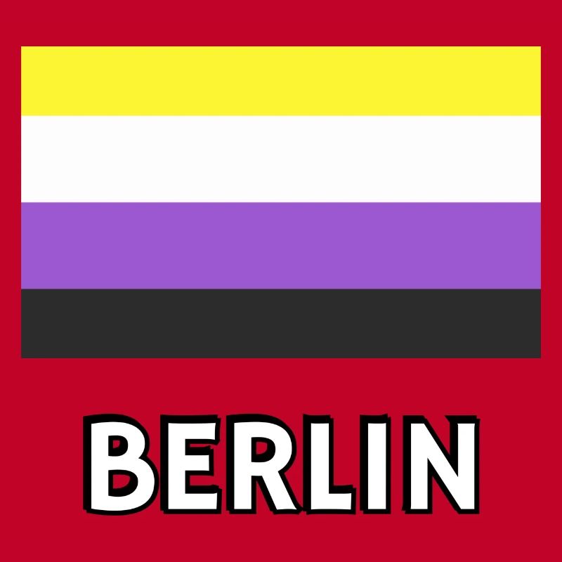 Non binary Pride Flag Berlin