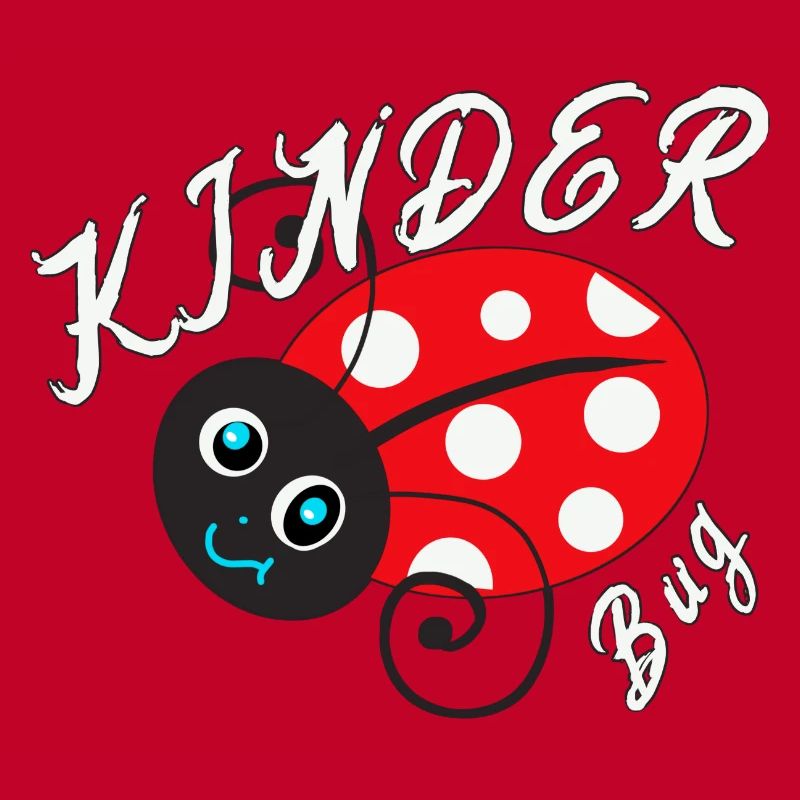 Kinder Bug Funny Cute Ladybug Kindergarten