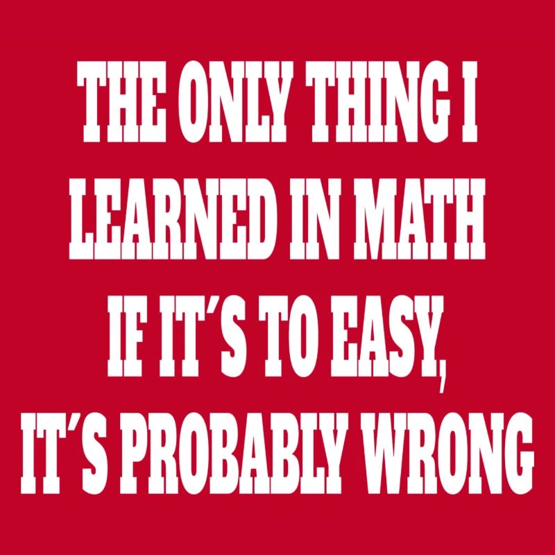 Math Funny Saying Math Professeur Élève