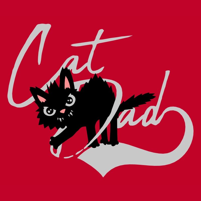 Cat Dad cool Design