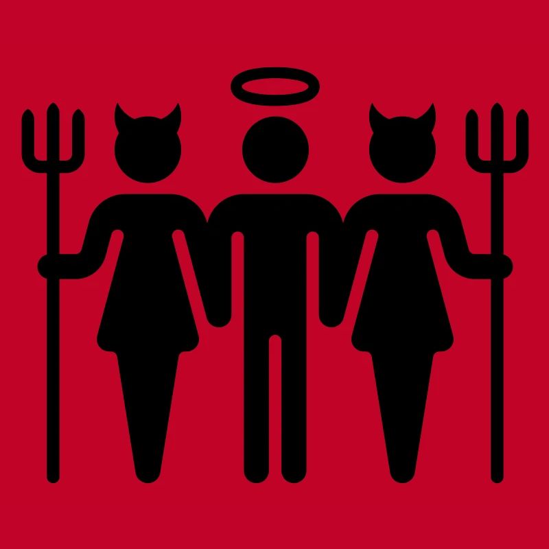 Ange diable / Devil-ange-diable de diable (M)